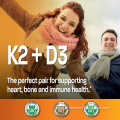 VitaminK2 with D3 Supplement multi vitamin k2 Capsules